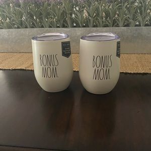 Rae Dunn insulated stainless steel wine glass!